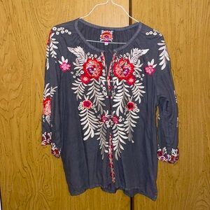 Johnny Was peasant top